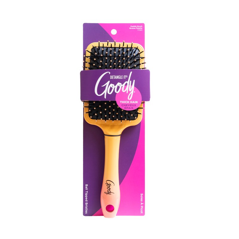 Ombre Paddle Hair Brush for Thick Hair - Detangles Effortlessly