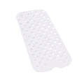 Long Non-Slip Bathtub Shower Mat with Suction Cups - Safe Bathing Accessory