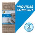 Cushioned Bathtub Mat 17 x 36 Inches Non-Slip Foam Shower Mat