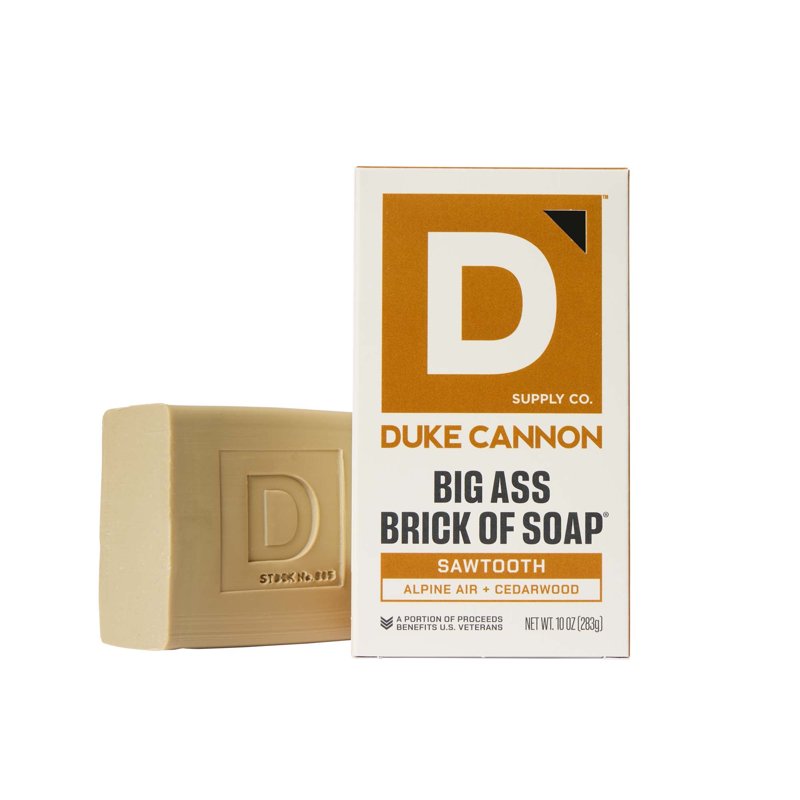 Big Ass Brick of Soap for Men - Sawtooth Scent, 10 oz