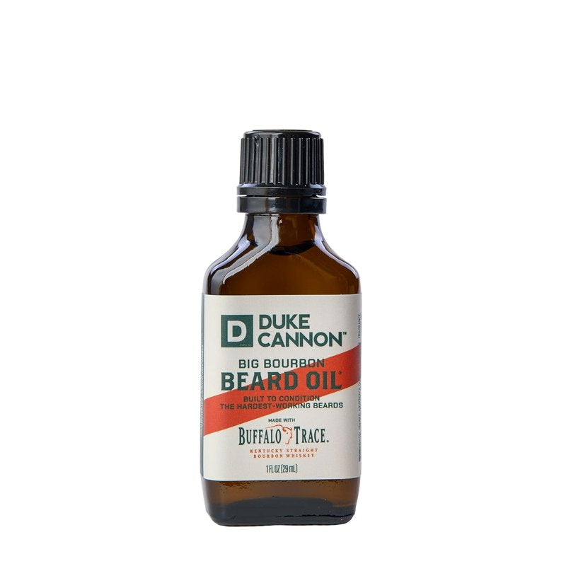 Big Bourbon Beard Oil for Men - 1 fl oz Natural Formula