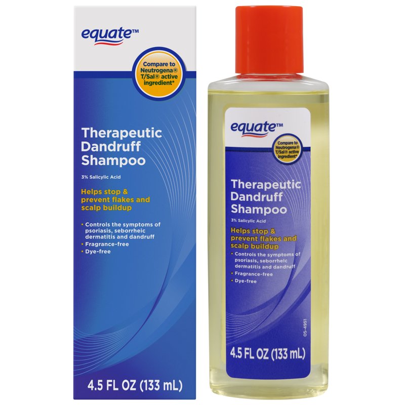 Therapeutic Dandruff Shampoo with 3% Salicylic Acid, 4.5 fl oz