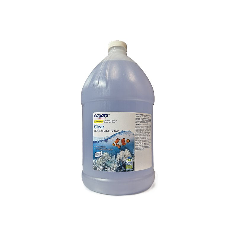 Clear Liquid Hand Soap Refill, Gentle Moisturizing Formula, 1 Gallon