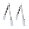 Mini Silicone Locking Tongs Set - 2 Piece Light Blue
