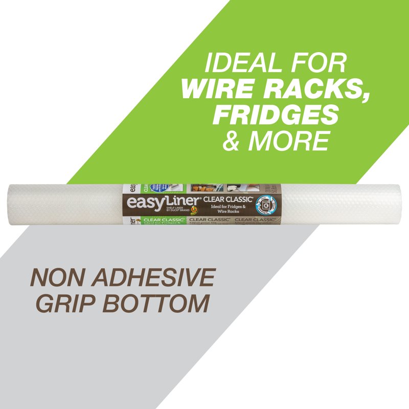 Clear Classic EasyLiner Shelf Liner - 20 in. x 4 ft. Roll