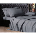 Twin Grey Bed Sheet Set - Wrinkle & Fade Resistant Ultra Soft 3-Piece Bedding with Deep Pockets