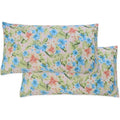 King Magnolia Ultra Soft Floral Pint Pillowcases Set of 2 - Microfiber, Hotel Quality