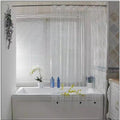 Heavy Duty Waterproof Shower Curtain with Magnets and Rustproof Grommets - 72x72 Inches