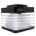 Digital Food Dehydrator with 5 BPA-Free Trays - 350W Adjustable Temperature
