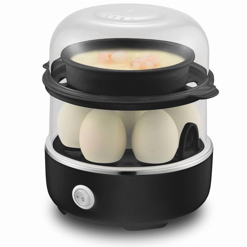 Automatic Electric Egg Cooker - 14 Egg Capacity for Hard, Medium & Soft Boiled