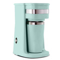 Personal Coffee Maker with 14 oz Stainless Steel Travel Mug - Mint