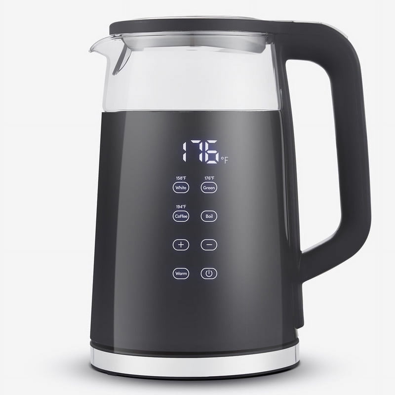 1.7L Adjustable Temperature Electric Kettle with Cool Touch Double Wall