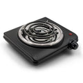 Single Coiled Electric Burner Hot Plate - Portable Cooking Appliance