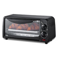 2-Slice Compact Toaster Oven with Precise Time and Temperature Control