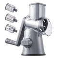 Rotary Grater with Interchangeable Stainless Steel Drums