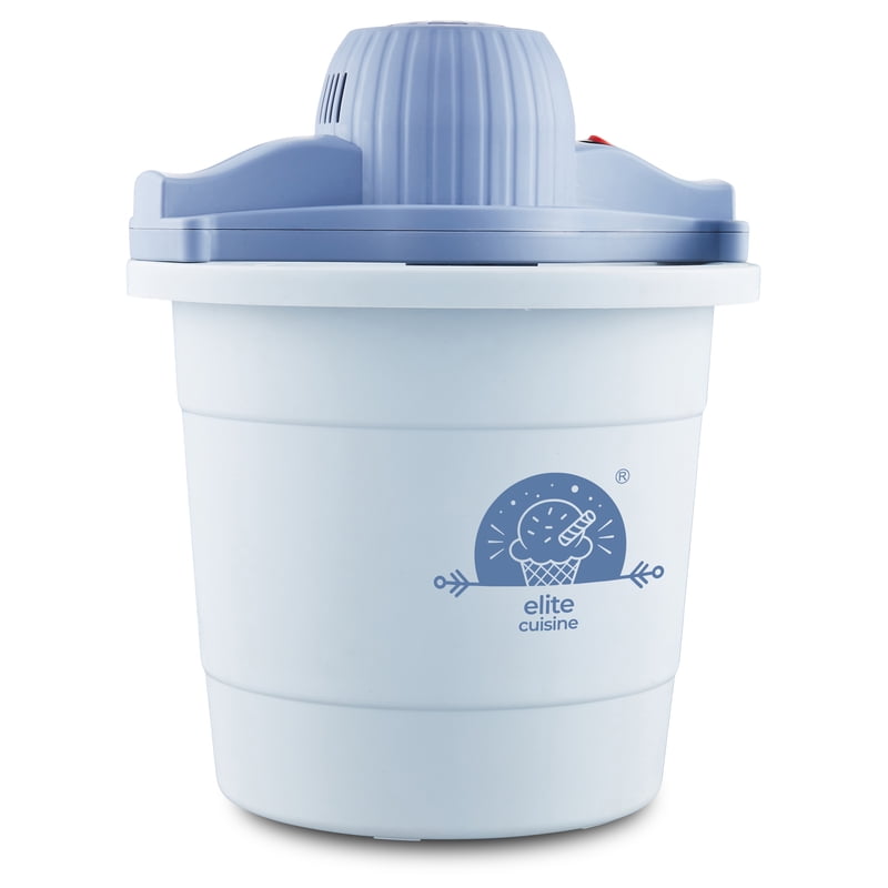 4-Quart Electric Ice Cream Maker - Homemade Gelato & Sorbet Machine
