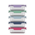 10pc Glass Meal Prep Set with BPA-Free Lids - 3.4 Cups