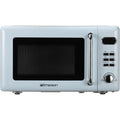Retro Microwave Oven - 0.7 Cu Ft, 700W, Thunderbird Blue