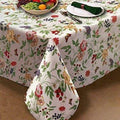 Enchanted Garden Vinyl Tablecover - Multicolor 60" x 84"