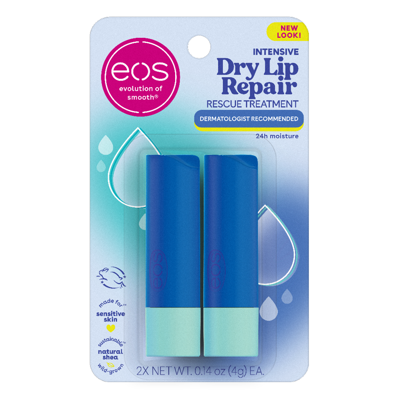 Extra Dry Lip Treatment & Repair - Strawberry Scented Shea Butter Balm