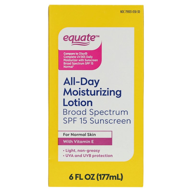 All-Day Moisturizing Lotion with SPF 15 Broad Spectrum Sunscreen