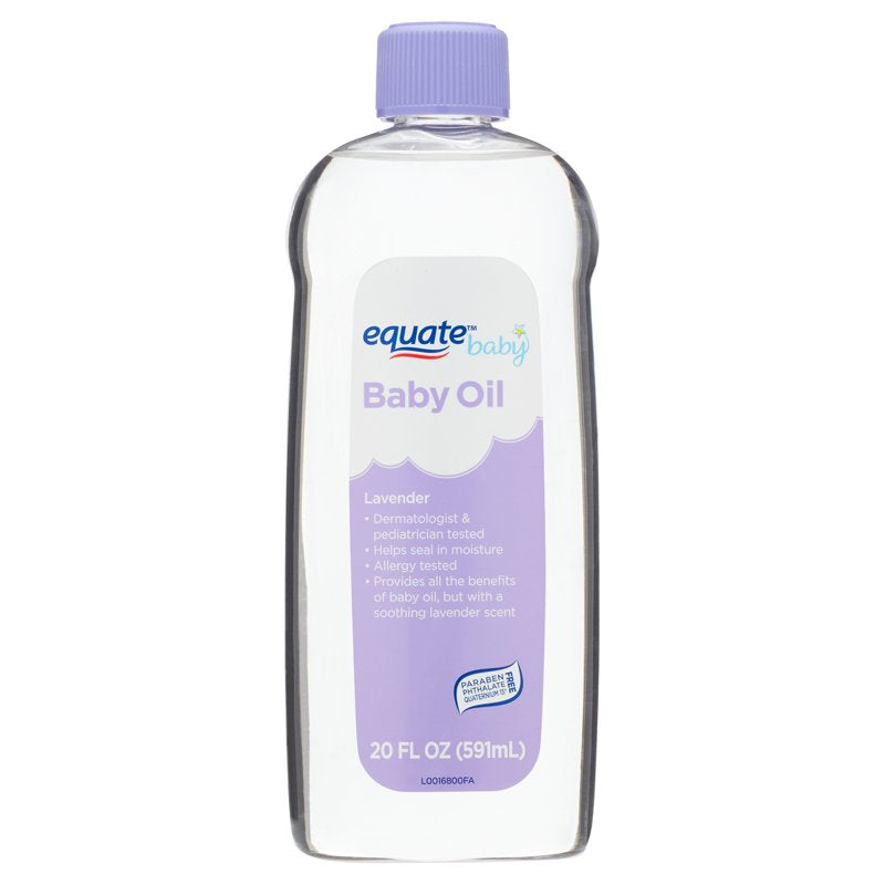 Lavender Scented Baby Oil - Gentle Moisturizing Formula for Delicate Skin