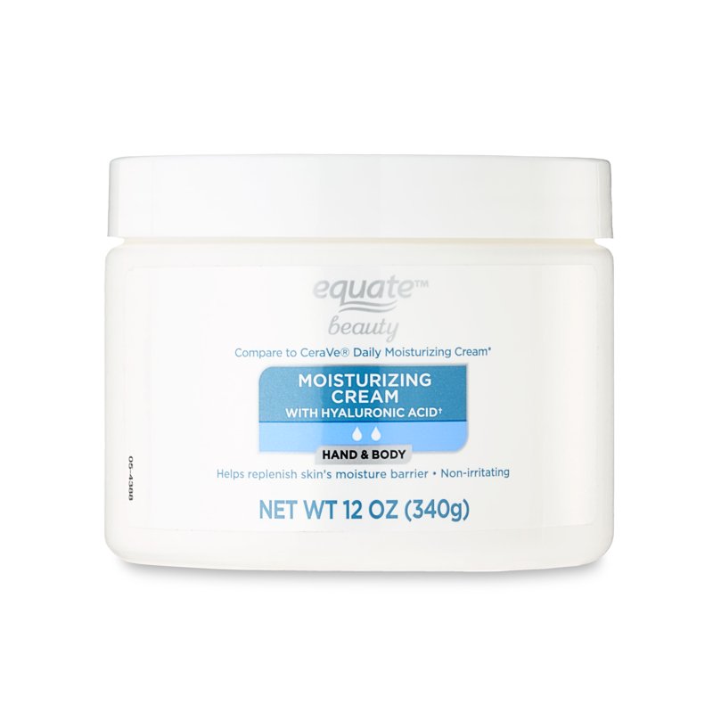 Hyaluronic Acid Moisturizing Cream for Hand and Body, 12 oz