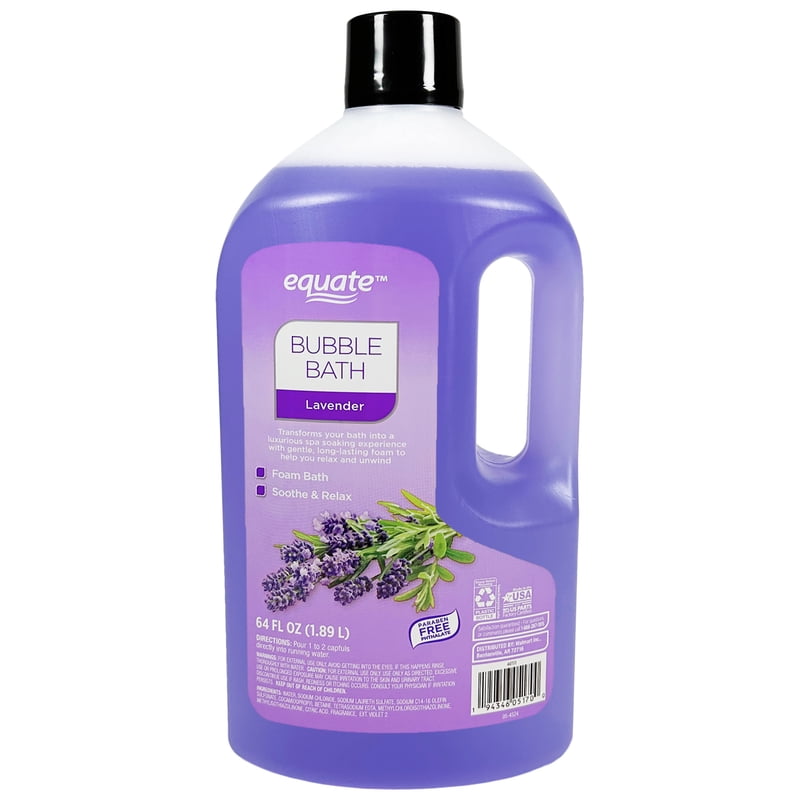 Lavender Bubble Bath - Soothing Foam for Relaxation, 64 fl oz