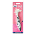 Dual-Sided Dental Appliance Brush with Deep-Clean Pick