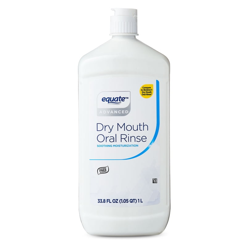 Dry Mouth Oral Rinse, Alcohol-Free Moisturizing Mouthwash, 1 Liter