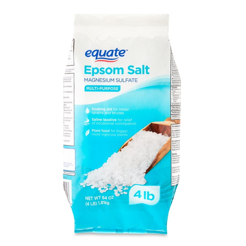 Epsom Salt - Magnesium Sulfate, Unscented, 64 oz Resealable Bag