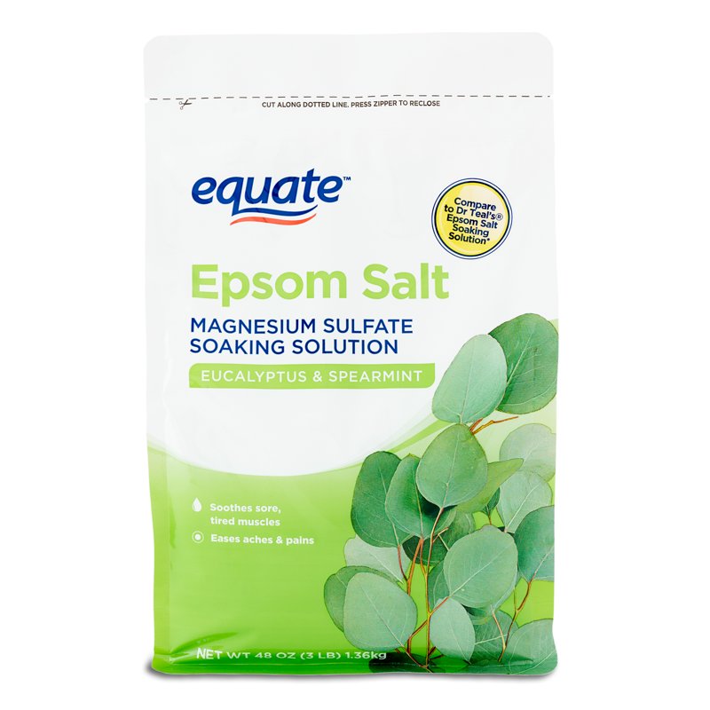 Epsom Salt with Relaxing Eucalyptus - 3 Lbs