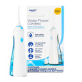 Cordless Water Flosser with Removable Tank & 2 Pressure Tips - White