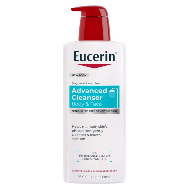Gentle Body and Face Cleanser for Sensitive Skin - 16.9 fl oz