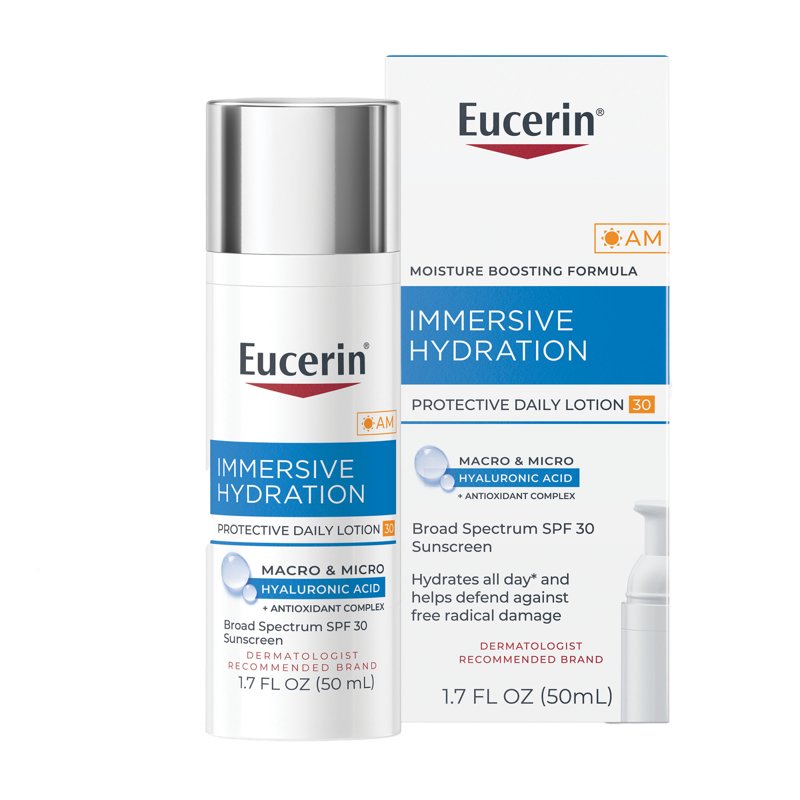 Daily Face Lotion with SPF 30 and Hyaluronic Acid - 1.7 fl oz