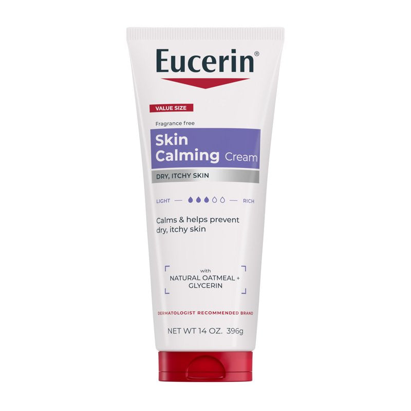 Skin Calming Body Cream with Soothing Oatmeal for Dry, Itchy Skin