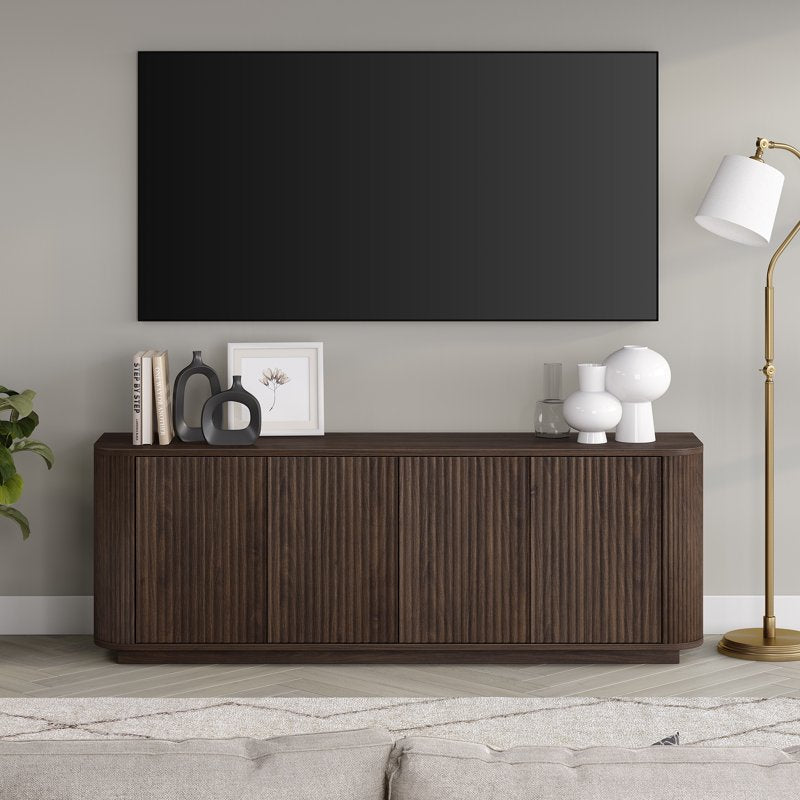 Transitional TV Stand for TVs up to 75" - Multiple Colors