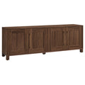 Rectangular TV Stand for TVs up to 75" - Walnut Finish