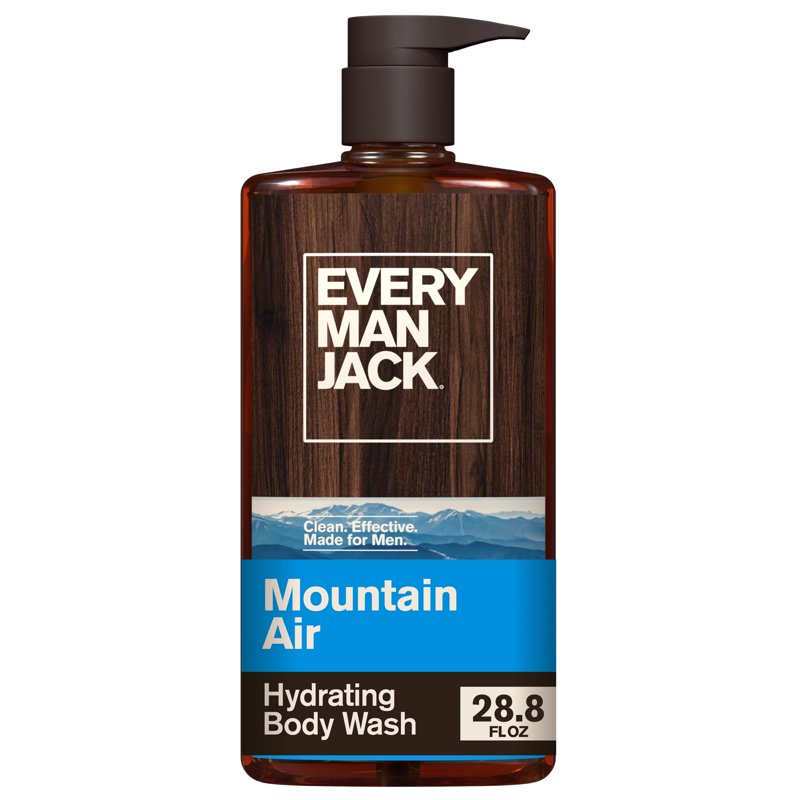 Hydrating Body Wash for Men - Naturally Derived, 28.8 fl. oz