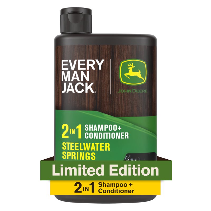 2-in-1 Men's Shampoo and Conditioner, Steelwater Springs, 13.5 oz