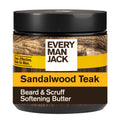 Beard Butter for Men - Sandalwood Teak Hydrating Softening 4 oz