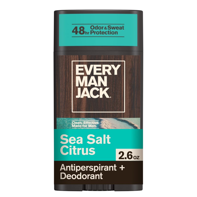 Men's Sea Salt Citrus Antiperspirant Deodorant - 48-Hour Odor Protection