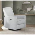 Deluxe Upholstered Glider Recliner with USB Port - Multiple Colors