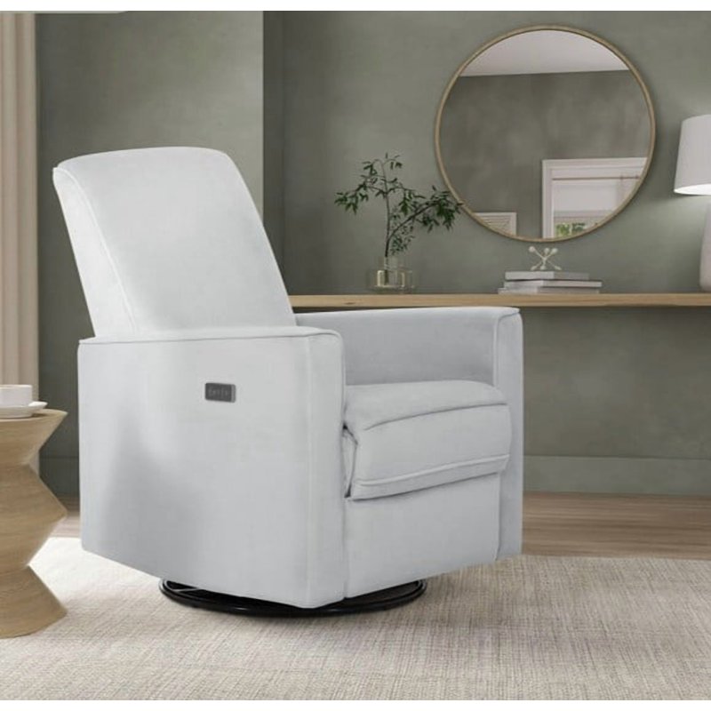 Deluxe Upholstered Glider Recliner with USB Port - Multiple Colors