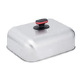 Stainless Steel Griddle Dome with Soft Grip Handle - 12"