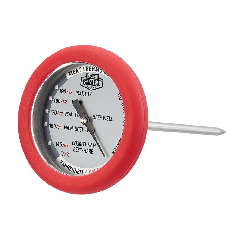 Stainless Steel Meat Thermometer with Dial - NSF Approved