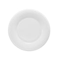 Nevaeh White Classic Bead 9.75" Round Bone China Salad Plate