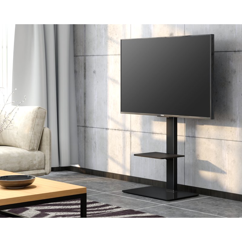 Universal TV Stand Mount with Swivel Bracket for 32-65" TVs