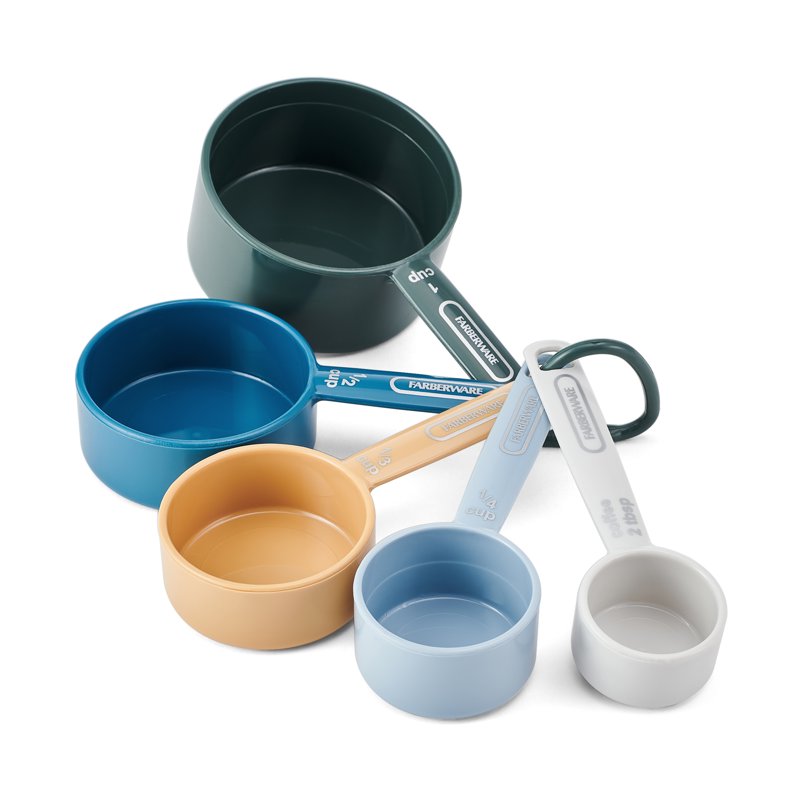 Measuring Cup Set with Bonus Coffee Scoop - Single Muted Cool Tones