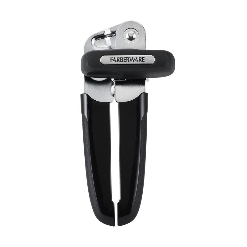 Compact Can Opener - Black, Stainless Steel Cutting Wheel